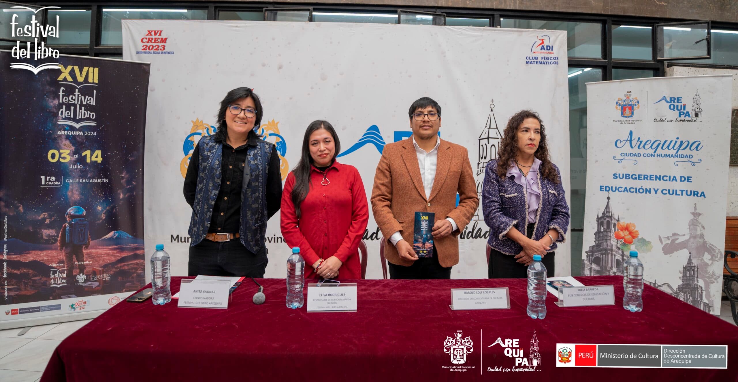 Festival del Libro vuelve a Arequipa con 60 actividades culturales