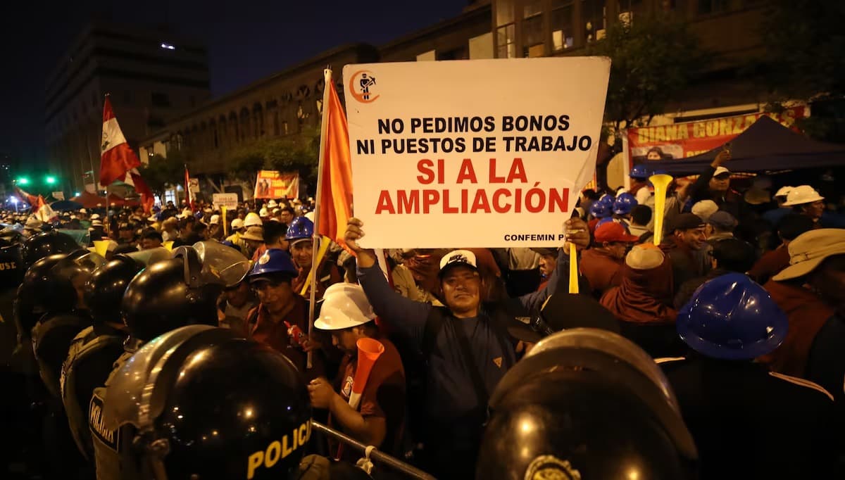 Mineros alistan protestas si no se promulga ampliación del Reinfo