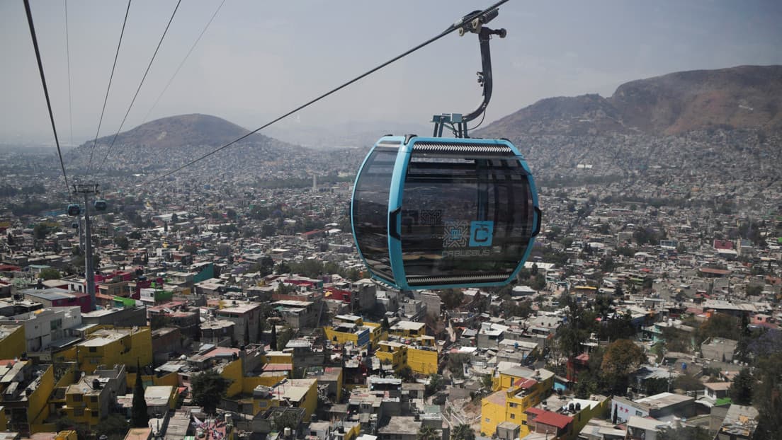 Teleférico para conectar las zonas más pobres en México