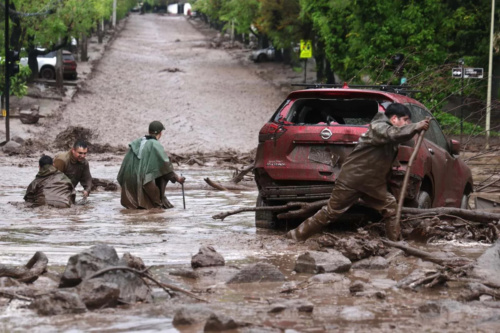 Lluvias rompen récords históricos en Santiago y Valparaíso