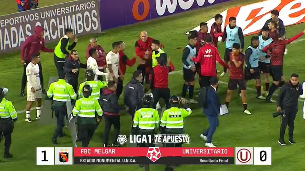 Piden sanciones para jugadores de Melgar y Universitario