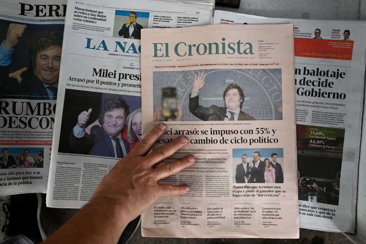 Cancelan por un año publicidad estatal en medios de Argentina