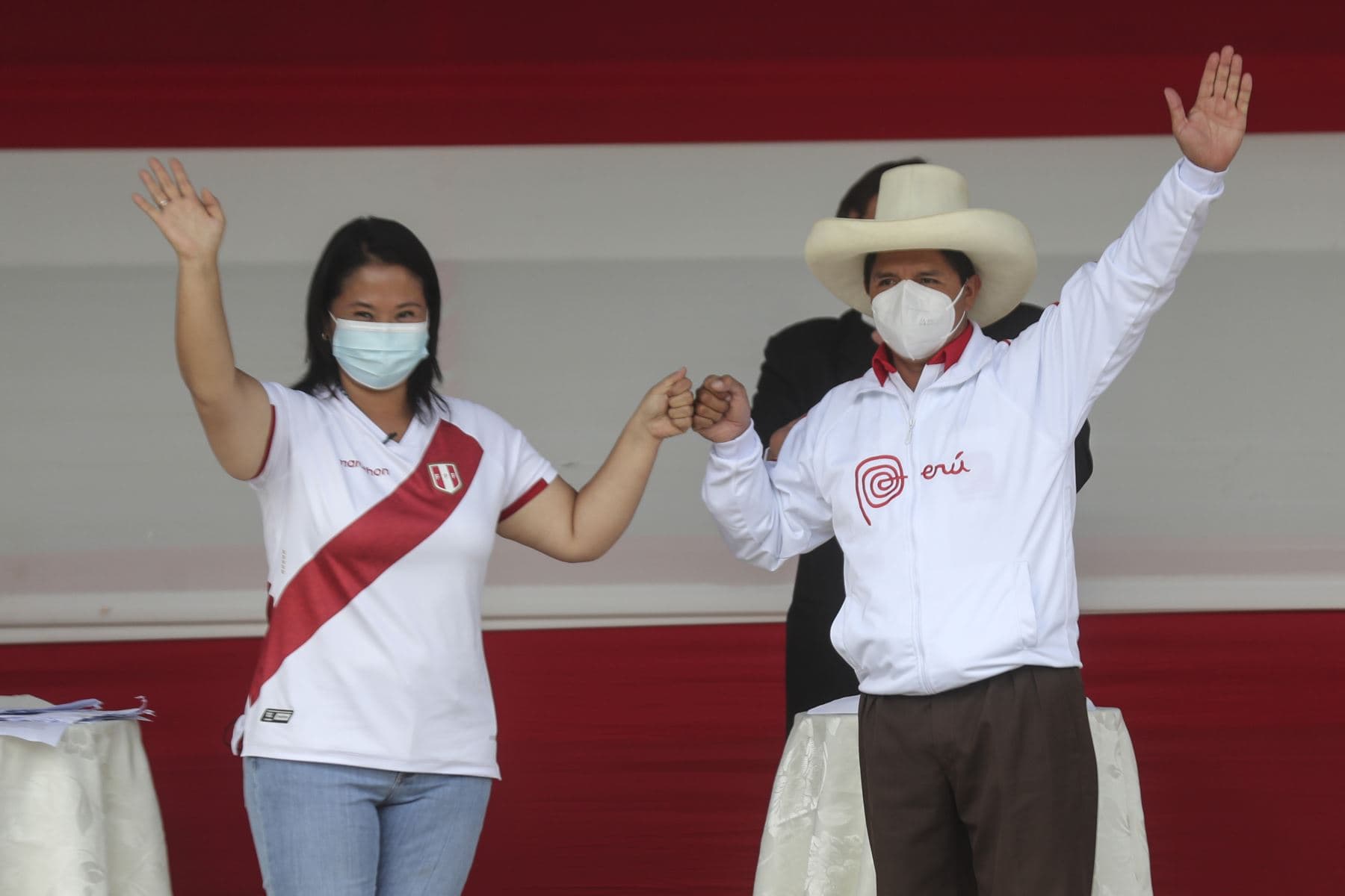 Segunda vuelta: a Pedro Castillo y Keiko Fujimori los separa 5 puntos
