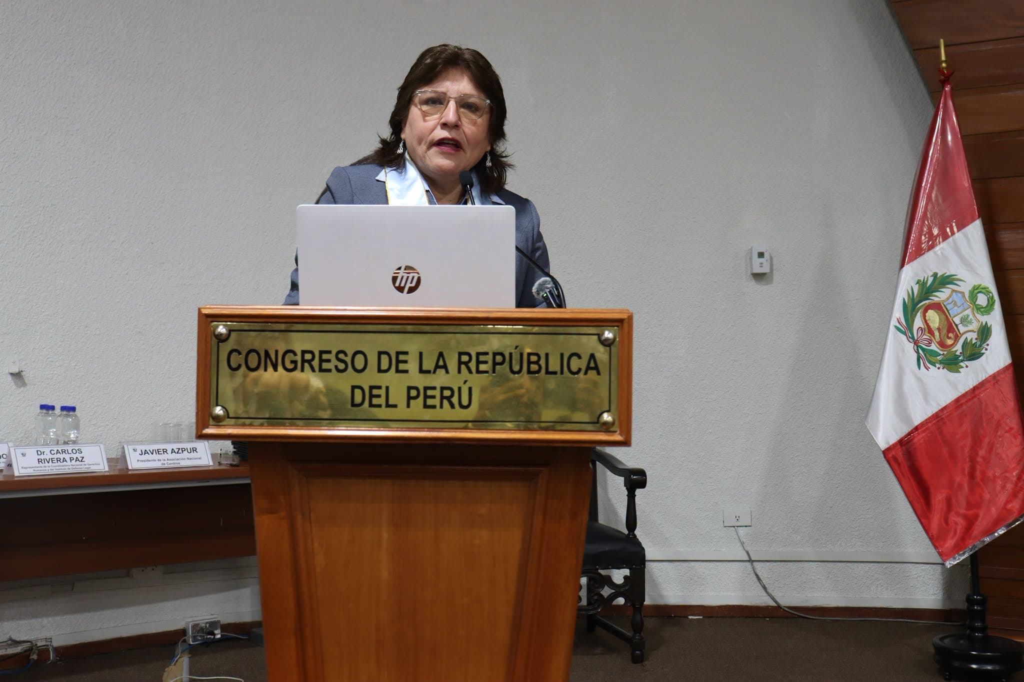 Delia Espinoza pide que JNE reconozca su derecho al sufragio