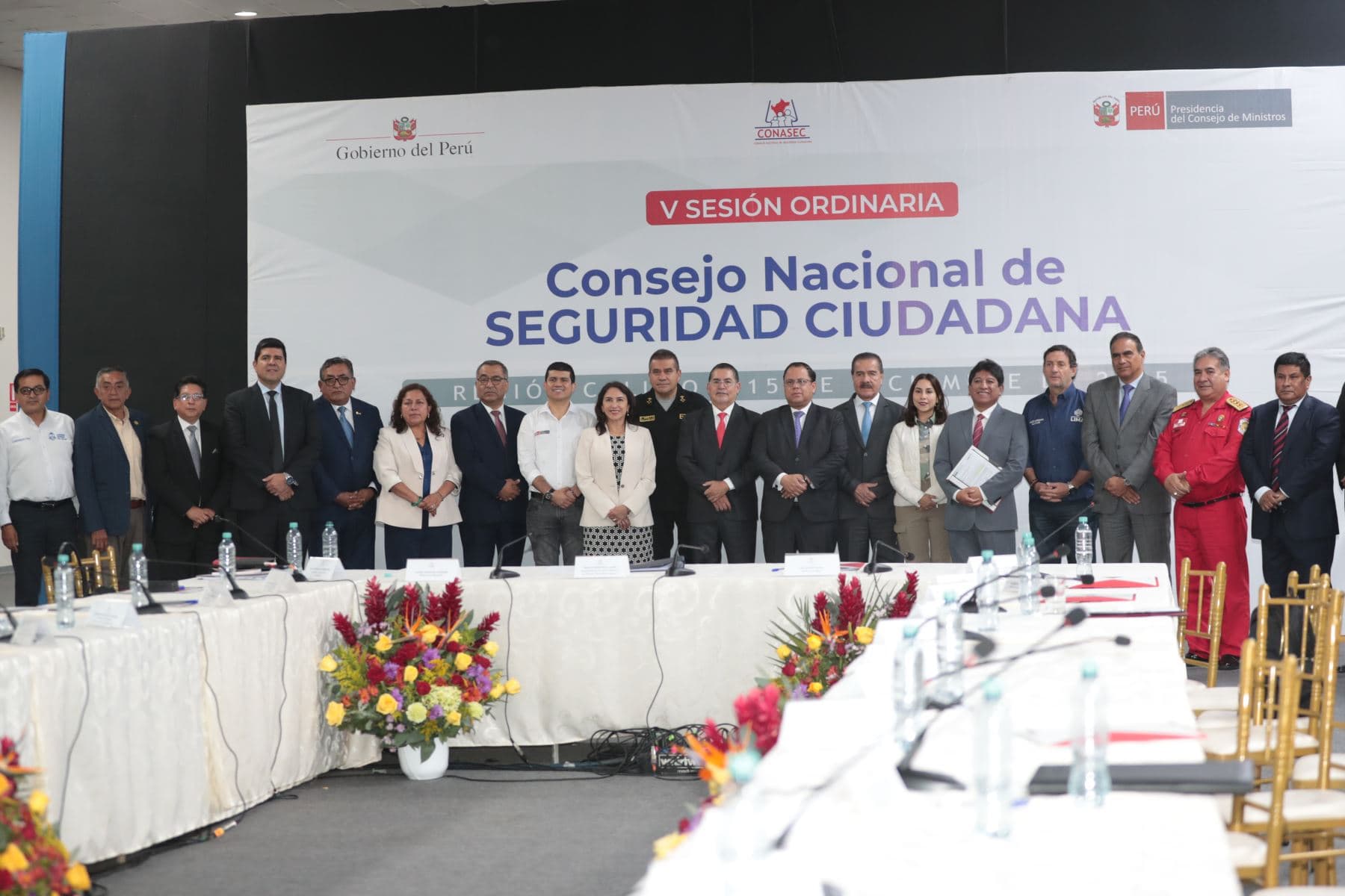 Plan de seguridad ciudadana estará listo en enero de 2026