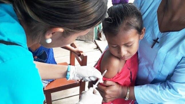 Vacunarán a 117 mil niños contra el sarampión