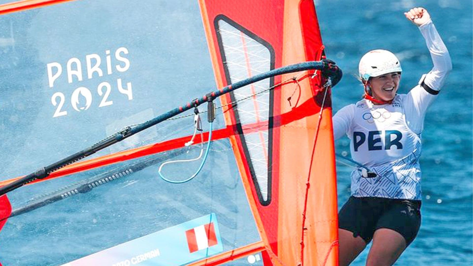 María Belén Bazo logró tercer lugar en windsurf