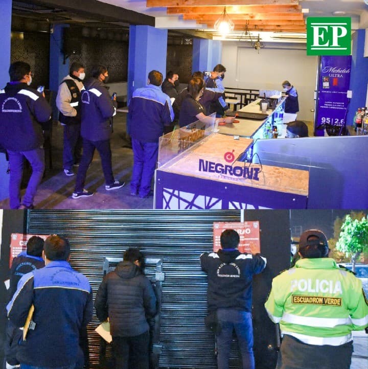 Cierran local en la avenida Dolores