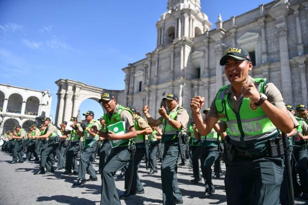 Más de 4 mil policías brindarán seguridad en fiestas de Arequipa
