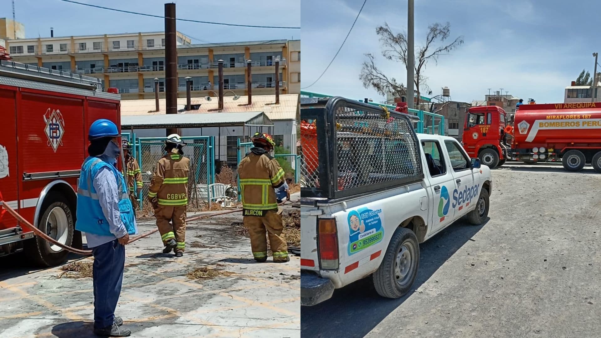 Los 3 hidrantes ubicados en el perímetro del Honorio Delgado están operativos