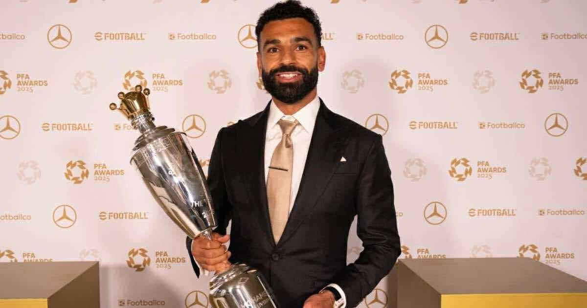 Mohamed Salah es elegido jugador del año de la Premier League