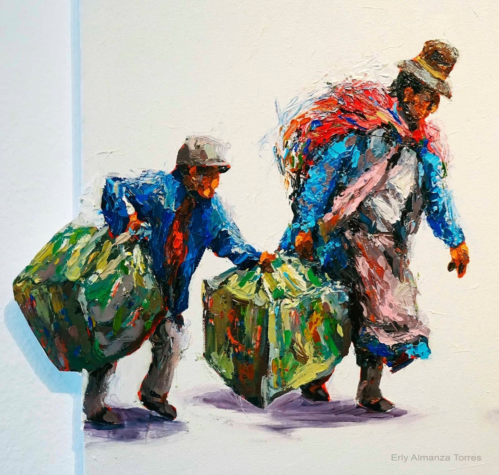 Muestra pictórica sobre la diversidad peruana