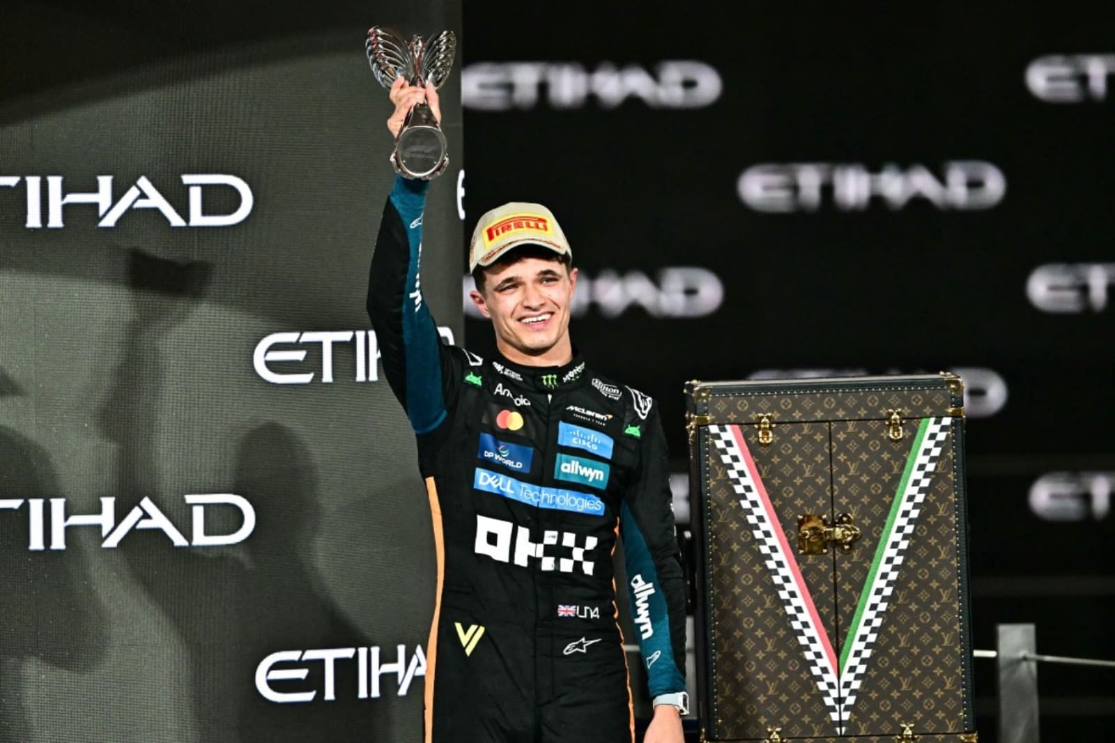 Lando Norris se coronó campeón de la Fórmula 1 en Abu Dabi