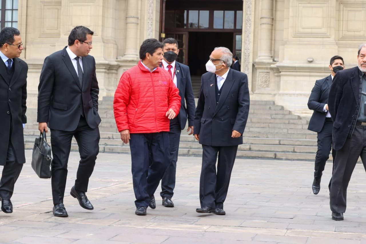 Presidente Castillo rechazó las denuncias de la Fiscalía