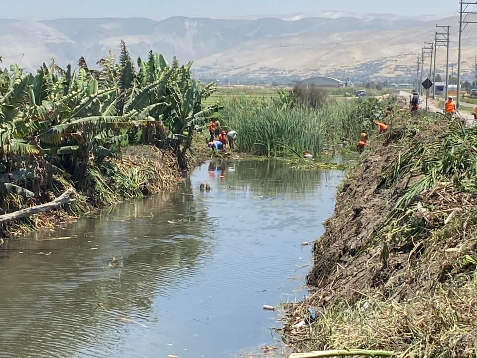 Concluyen mantenimientos para estructuras agrícolas en Camaná