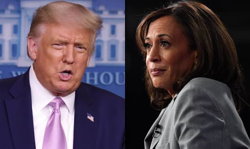 Trump tildó de "monstruo" a candidata Kamala Harris