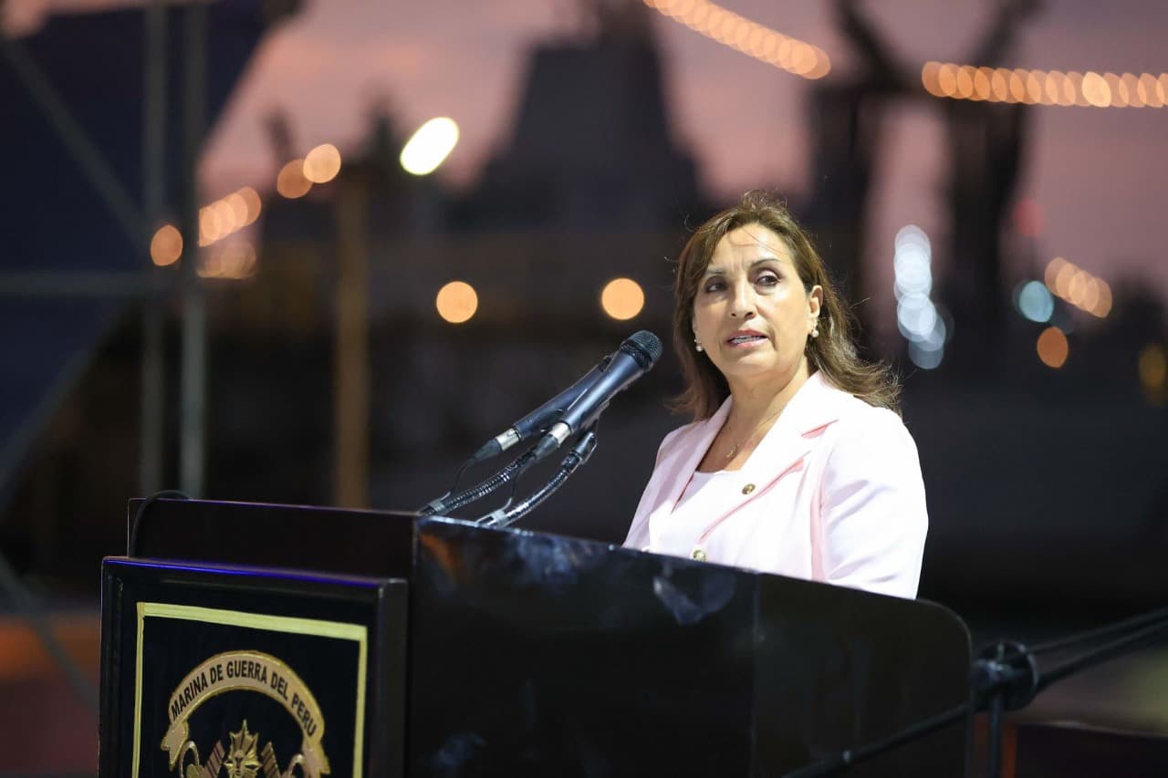 Presidenta Boluarte hizo un llamado a la calma y serenidad