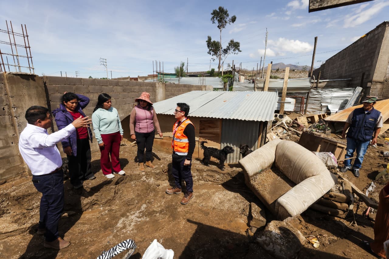 Entregarán bonos de 500 soles a familias damnificadas por lluvias
