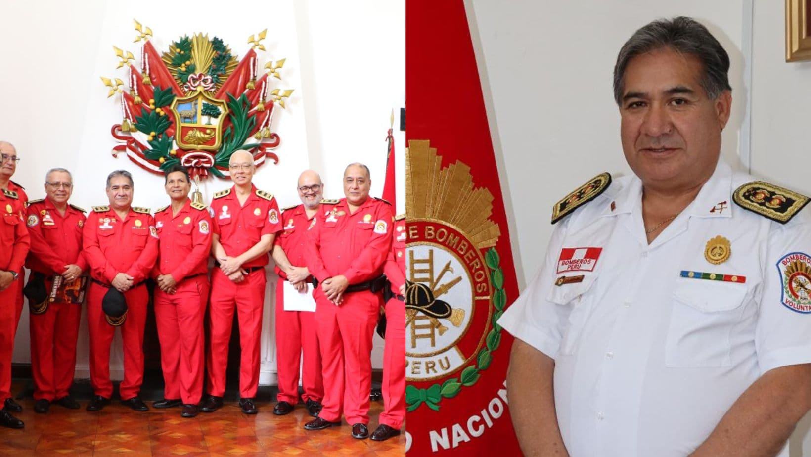 Arequipeño es nuevo Comandante General de los Bomberos del Perú