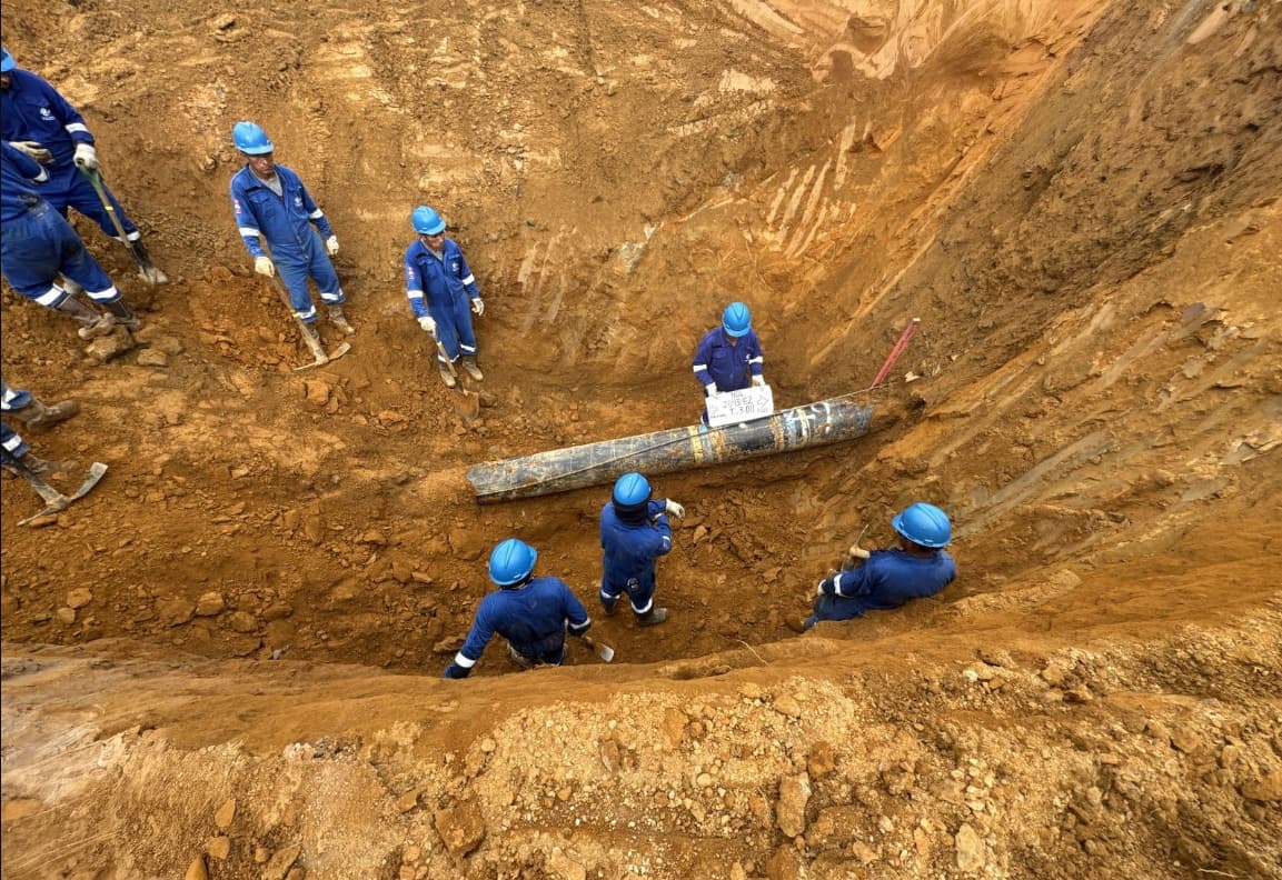 Reparación de ducto del gas de Camisea avanza en 48 %