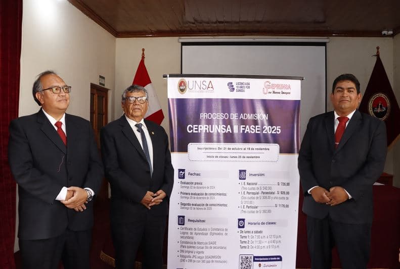 CEPRUNSA dispone de 752 vacantes en 59 programas