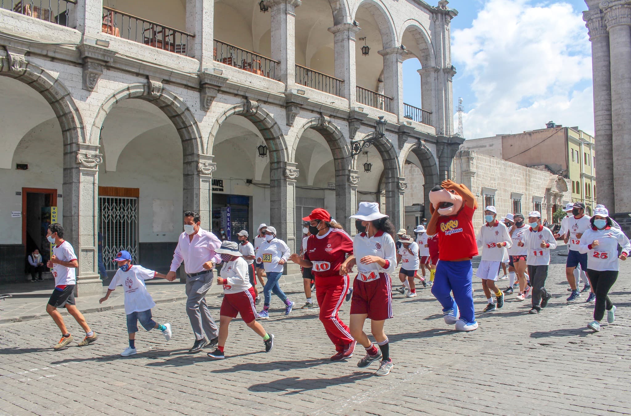 Realizan carrera pedestre por el Día Mundial del síndrome de down