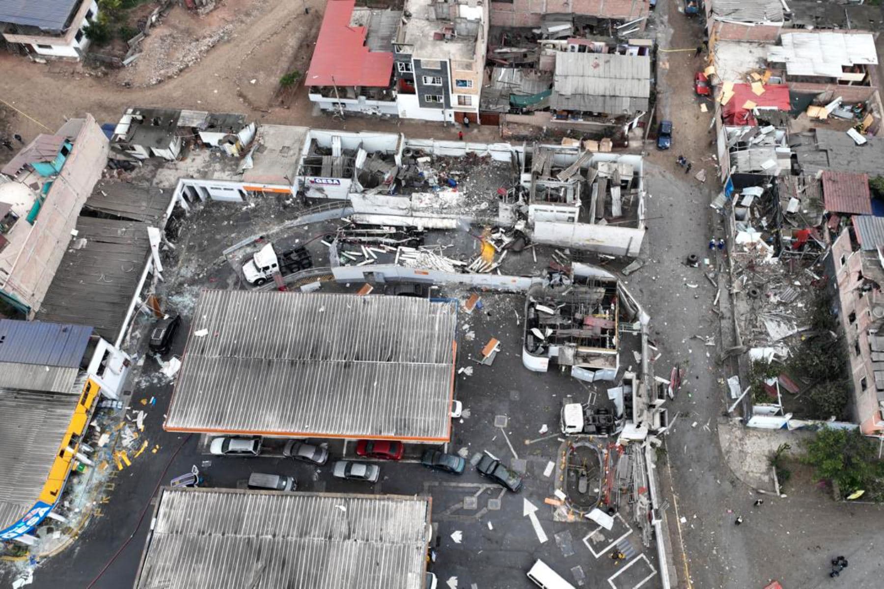 Declararán en emergencia a 4 distritos de Lima por explosión en grifo