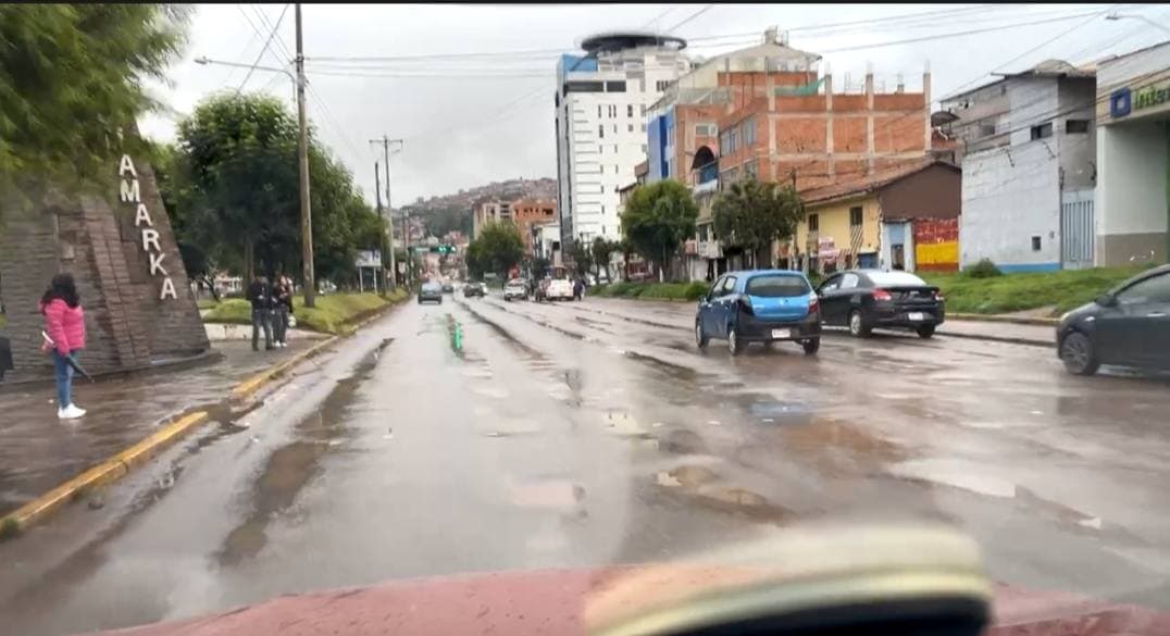Paro de transportistas por alza de combustibles afectó al Cusco