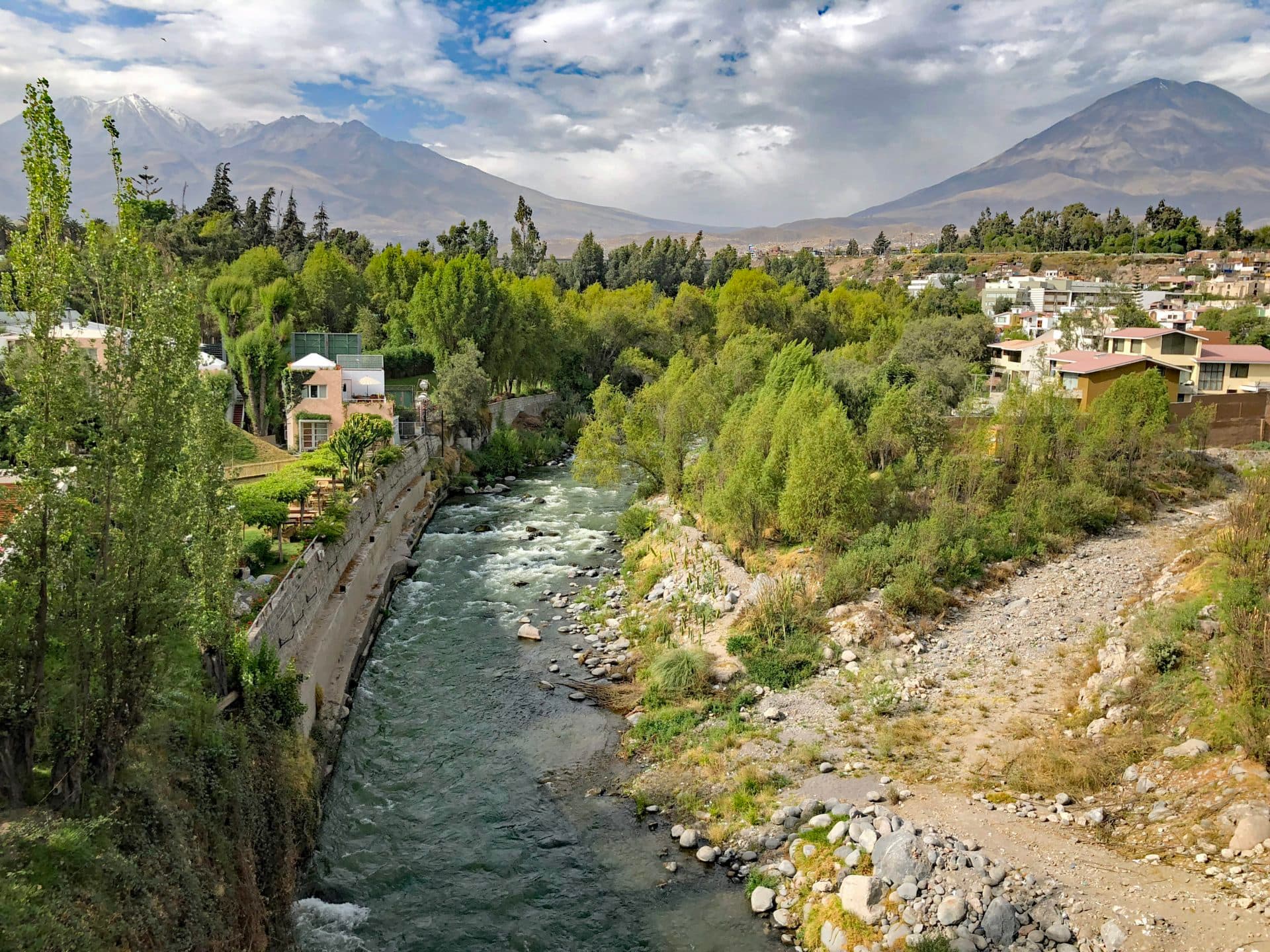 La contaminación del río Chili, principal afluente de Arequipa