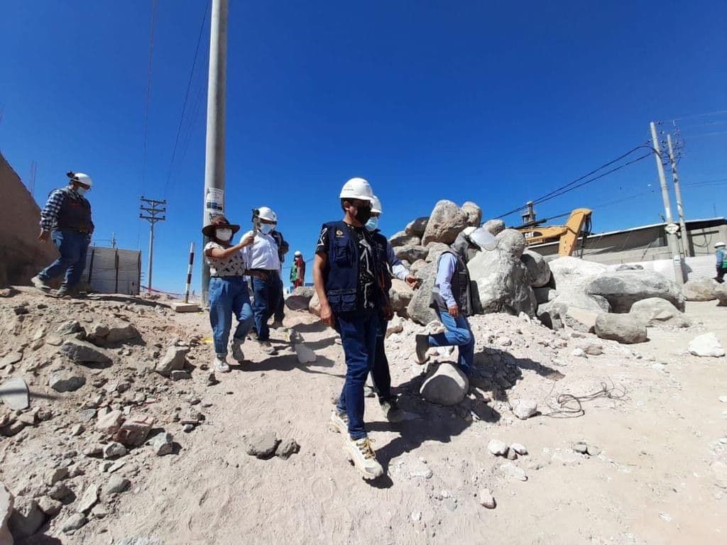 Puente Añashuayco 2 se encuentra en proceso de construcción