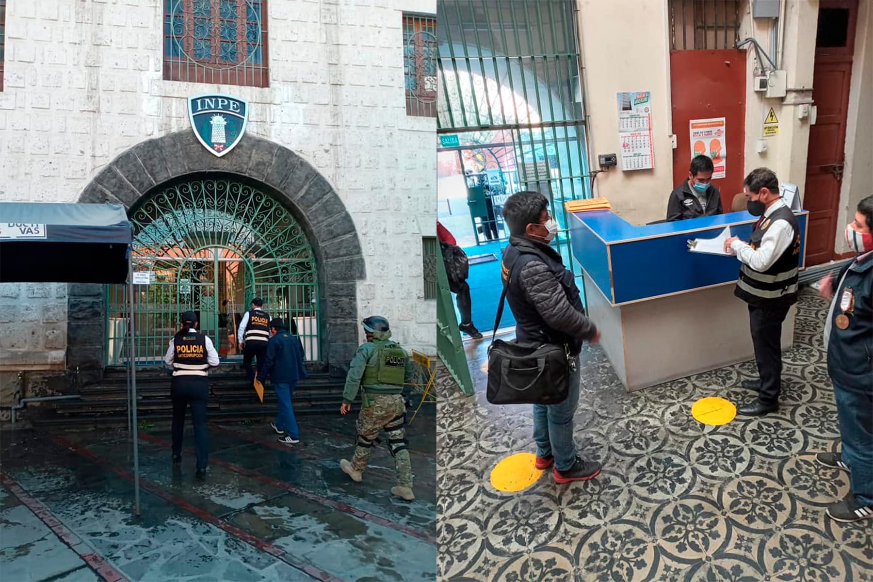 Detienen a trabajadores del INPE