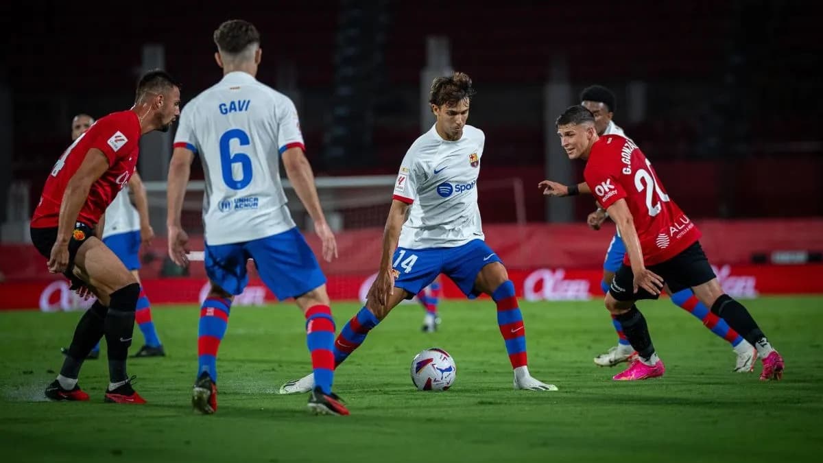 Barcelona empató con Mallorca y peligra su liderato en LaLiga