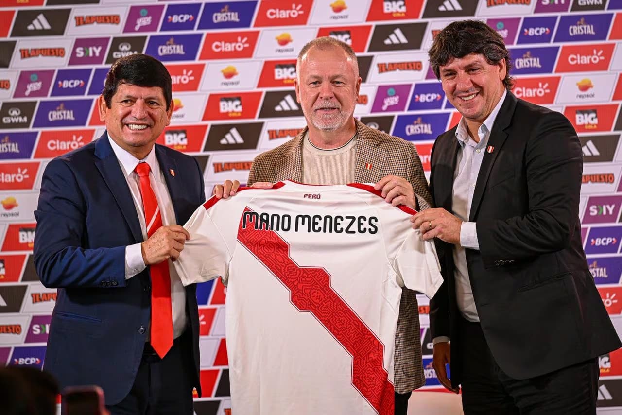 Mano Menezes es nuevo entrenador de la selección peruana