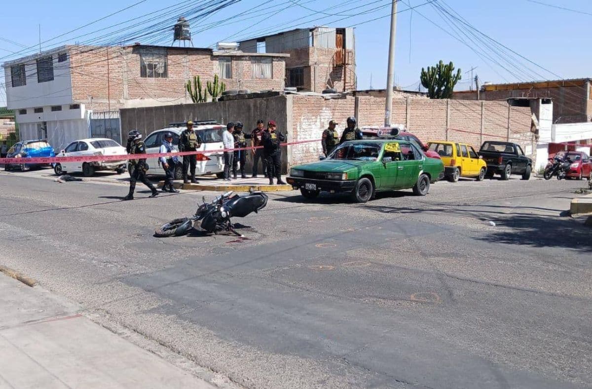 Dos muertos tras tiroteo en el distrito de Cerro Colorado