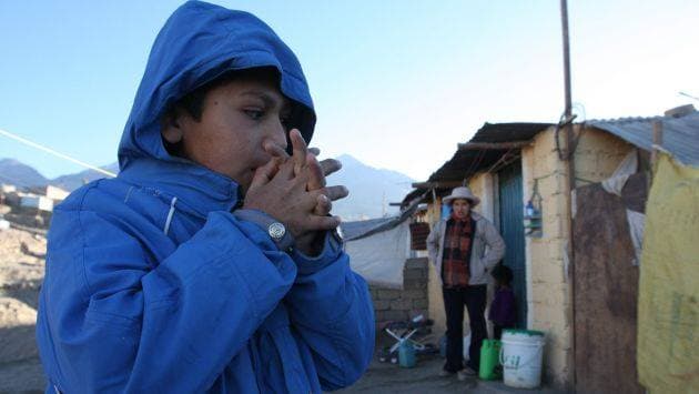 Arequipa: descenso de temperatura persistirá hasta el 30