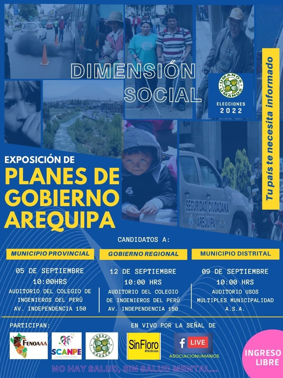 Candidatos expondrán sus políticas sociales