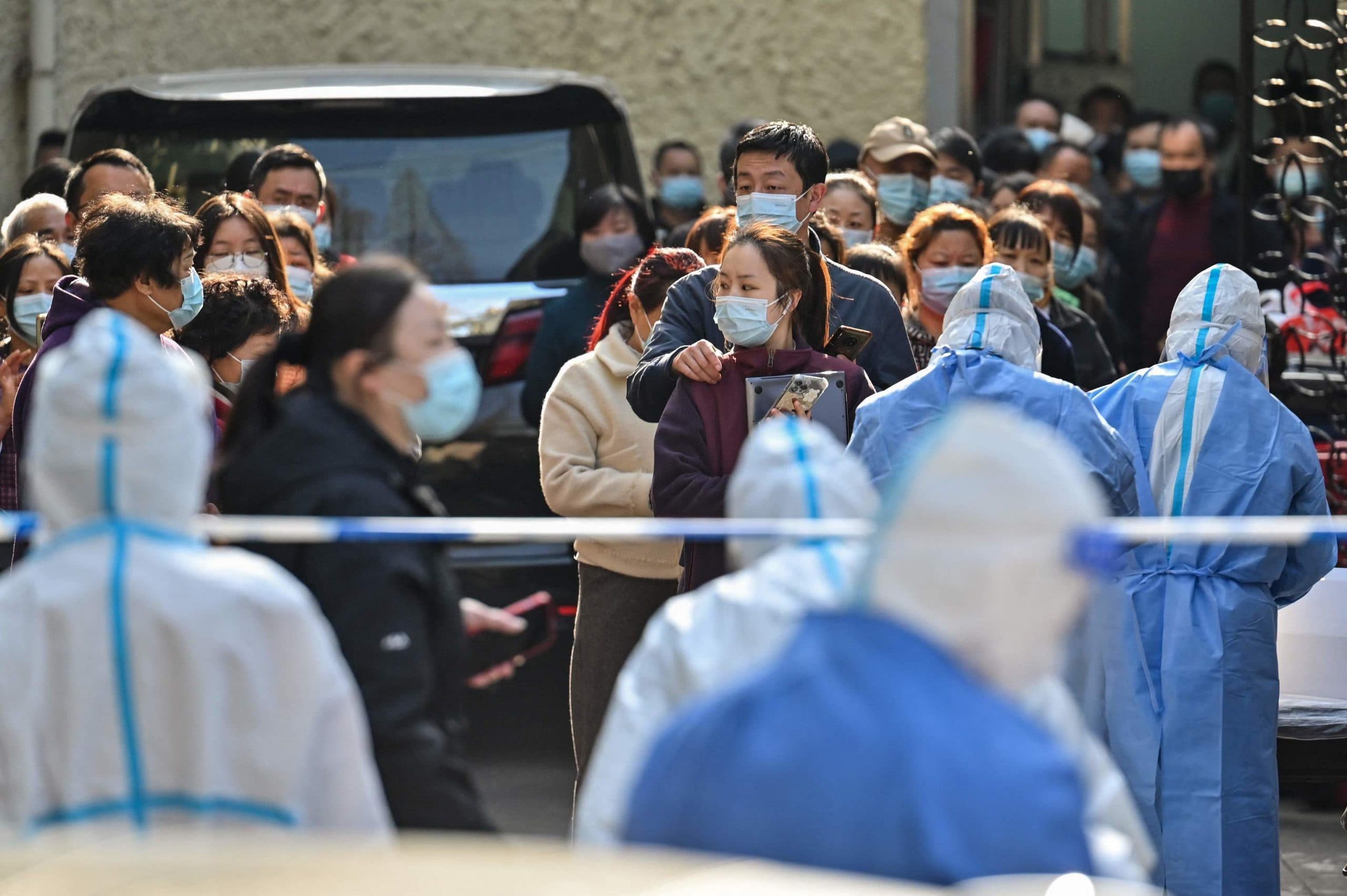 China confinó a más de 300 mil