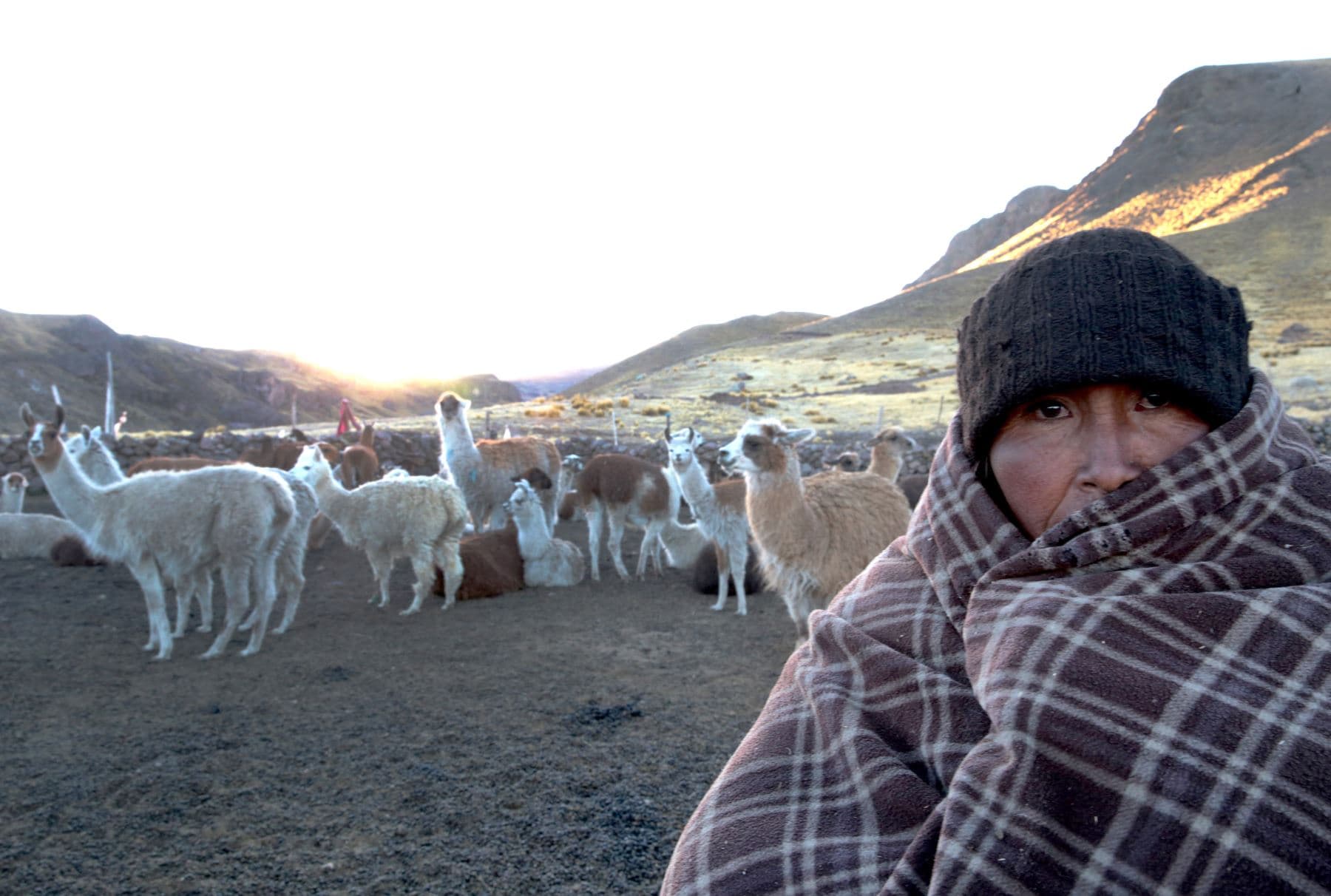 Temperatura nocturna descendería a 17 grados bajo cero en la sierra sur