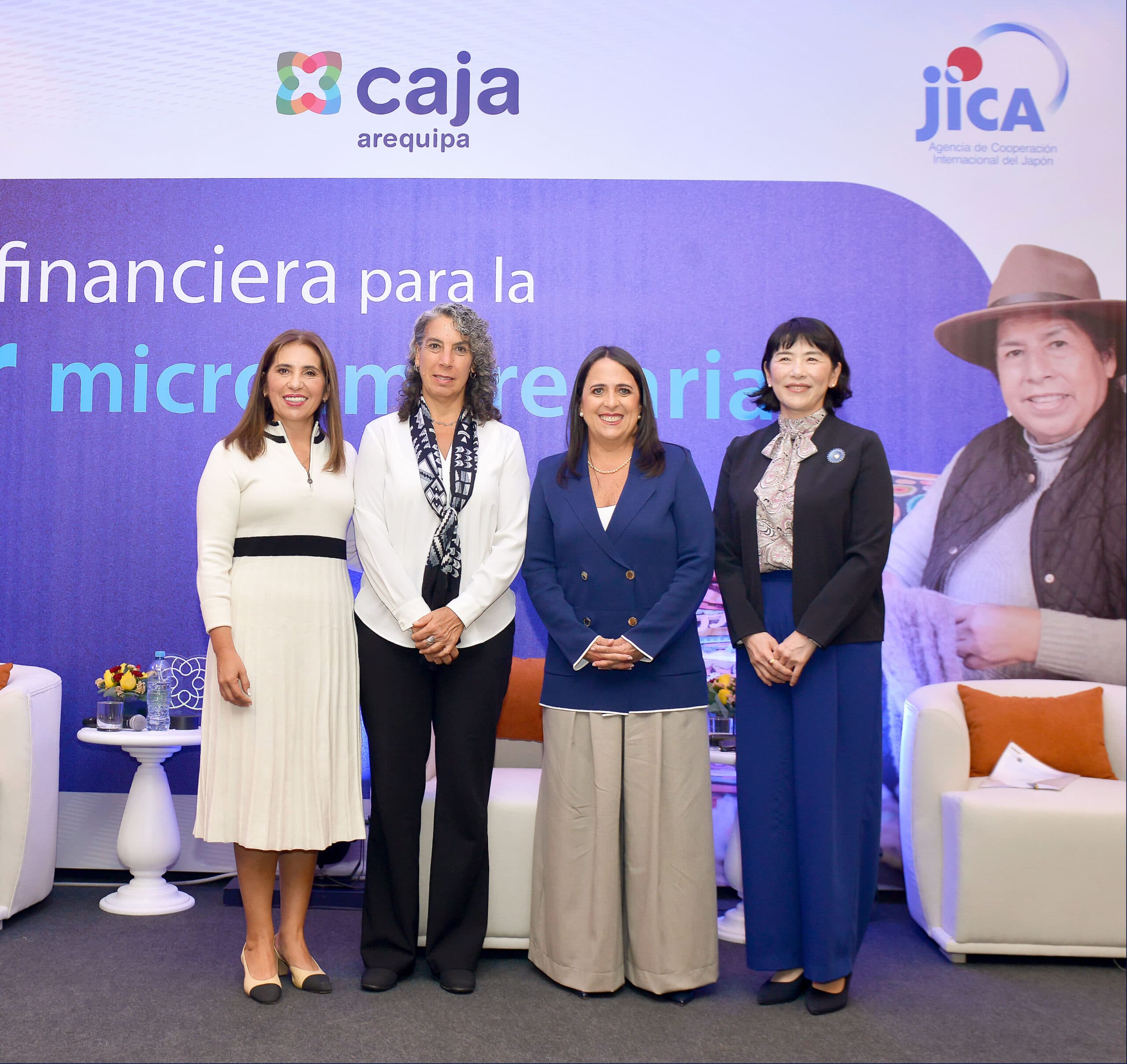 Caja Arequipa y JICA impulsarán la inclusión financiera de peruanas