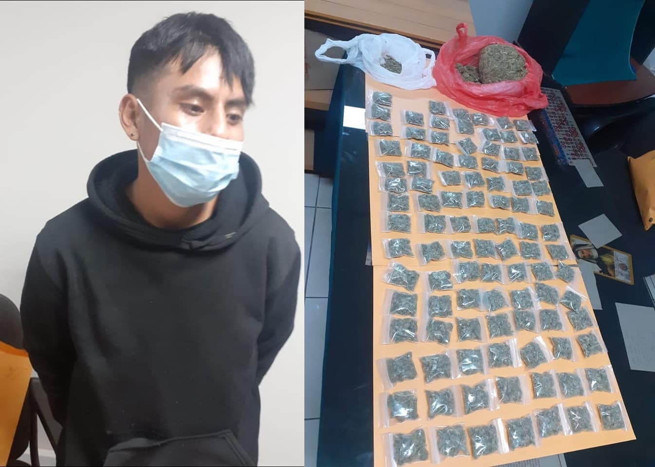 Arrestan a joven que vendía drogas por redes sociales