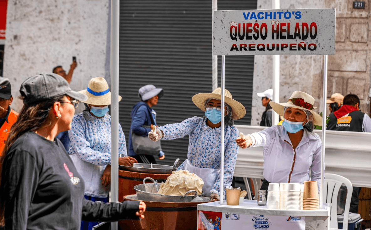 En asistido festival degustaron queso helado e innovaciones