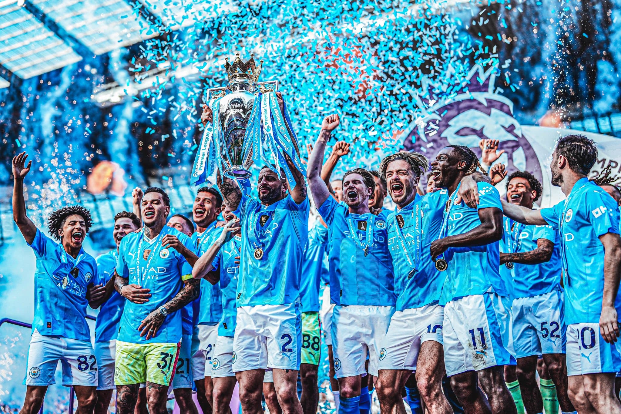 Manchester City es campeón de la Premier League