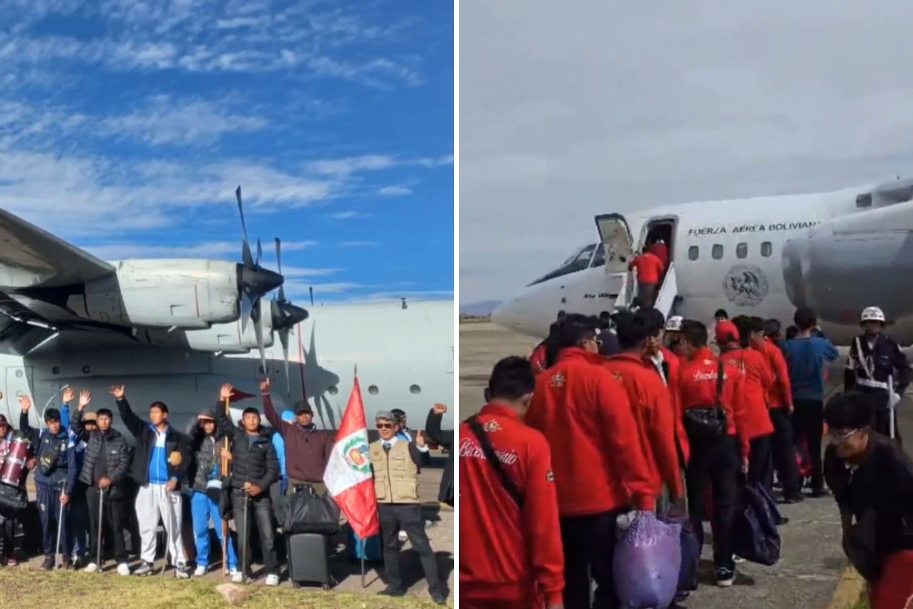 Peruanos varados en Bolivia retornan en vuelos humanitarios
