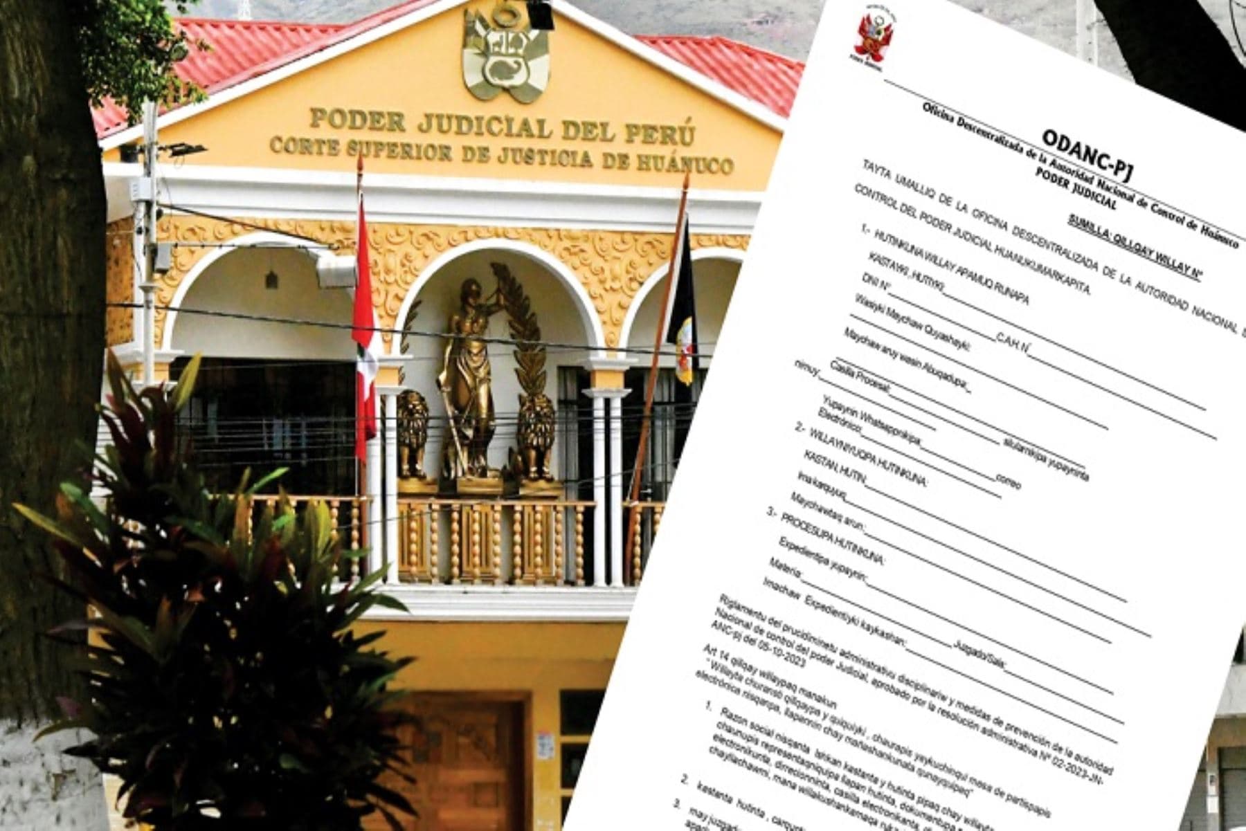 Efectúan formulario de queja en quechua para usuarios judiciales