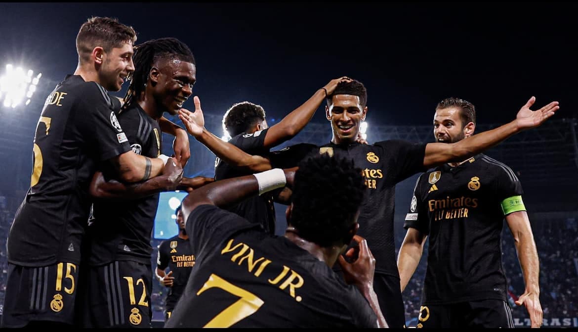Real Madrid remontó y venció 3-2 al Napoli en la Champions