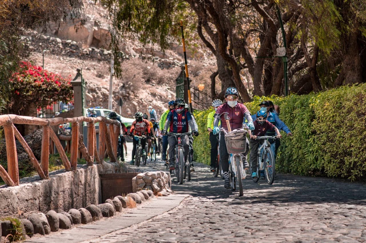 Más de mil ciclistas participaron en bicitour 2021