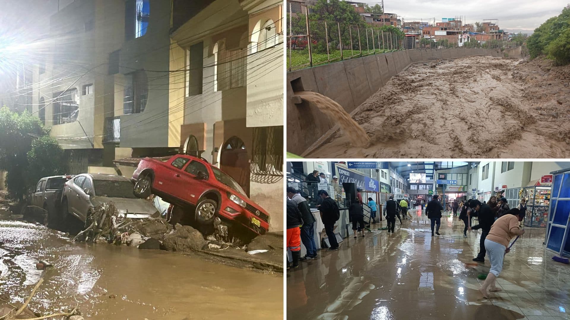 Dos fallecidos y caos deja tormenta eléctrica en Arequipa