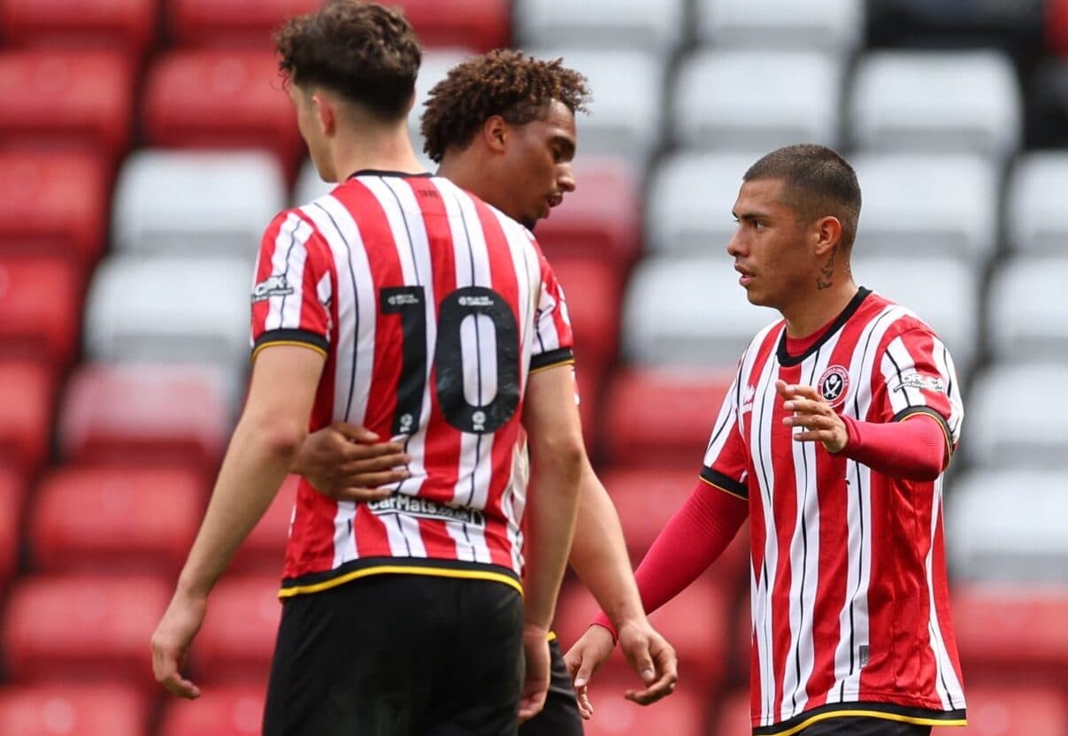 Jefferson Cáceres se coronó campeón con el Sheffield United Sub-21