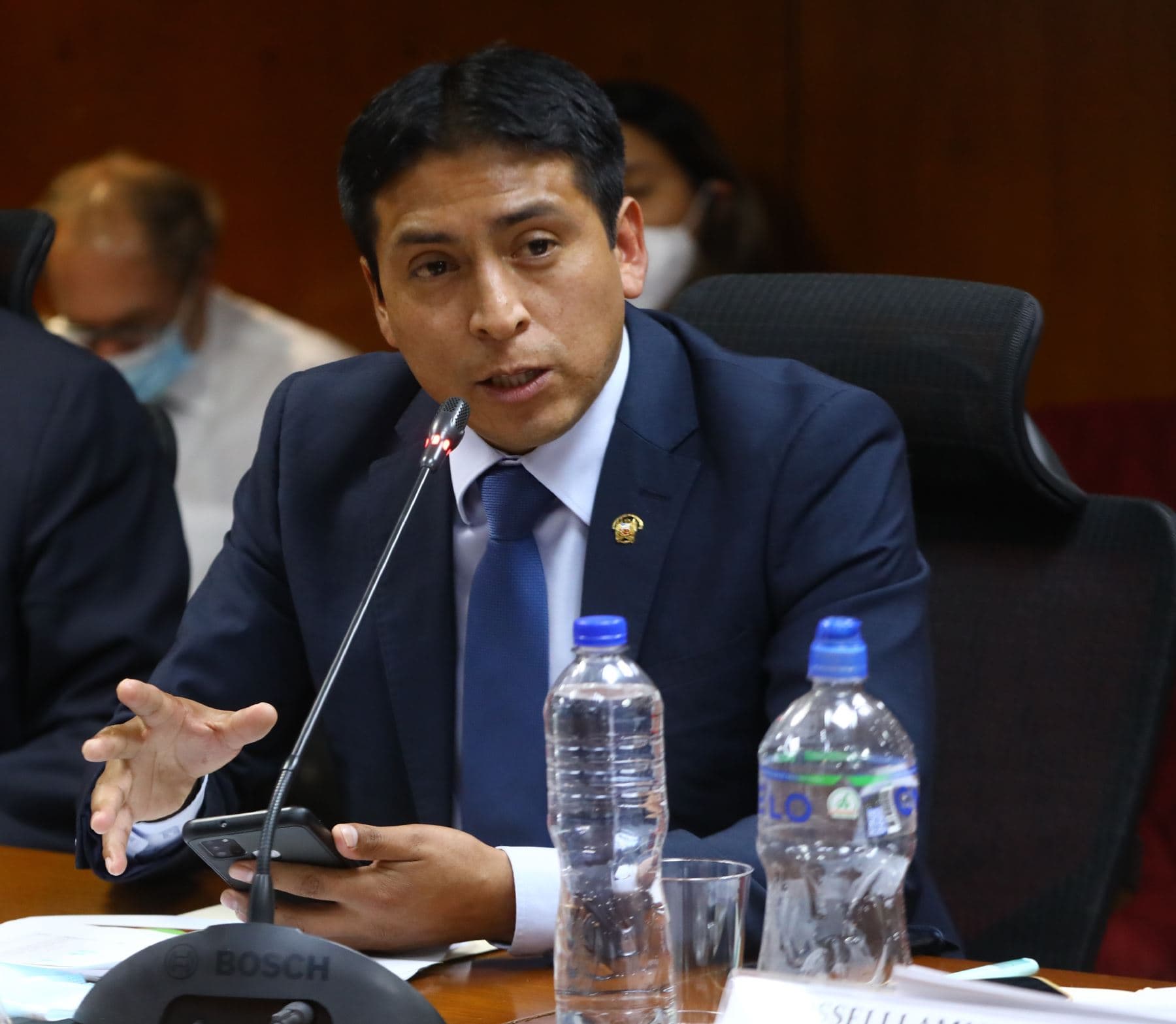 Pleno hoy decidirá si aprueba suspensión contra Freddy Díaz