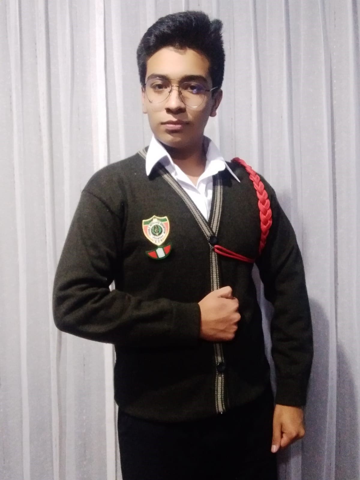 Alumno del Colegio del Ejército ganó concurso nacional